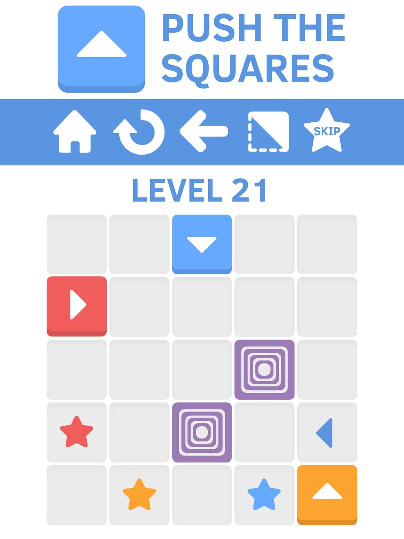 Push The Squares ภาพหน้าจอเกม
