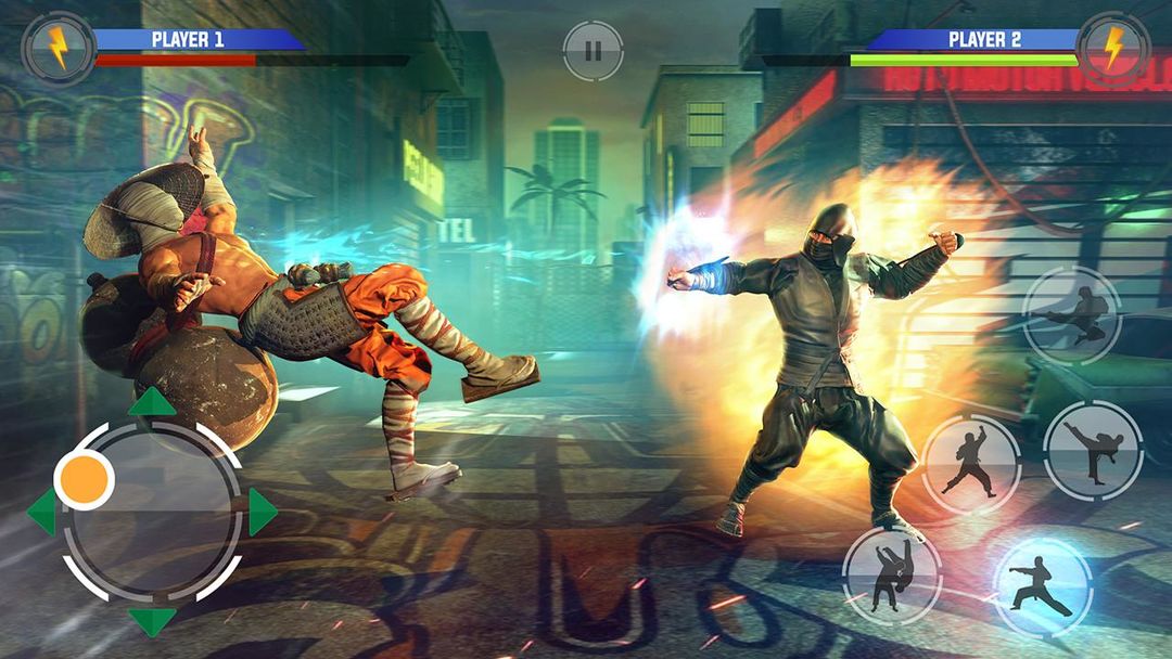 Screenshot of Kung FU Fighting Warriors Game
