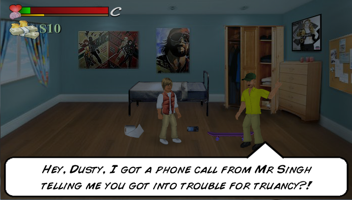 School Days Game Screenshot
