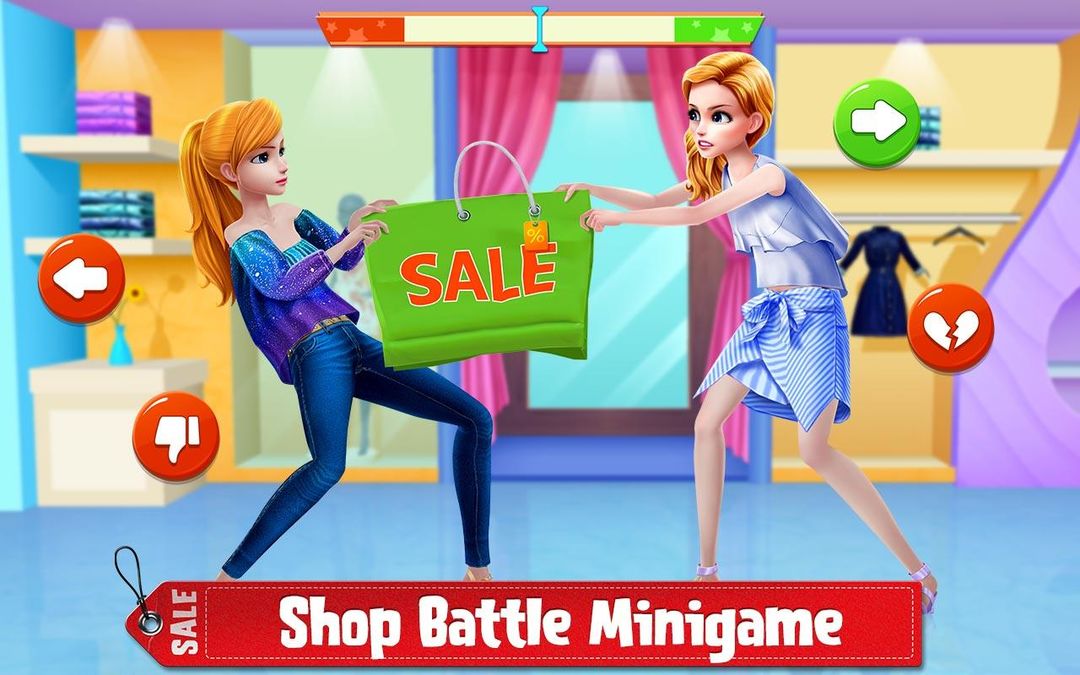 Screenshot of Black Friday Fashion Mall Game