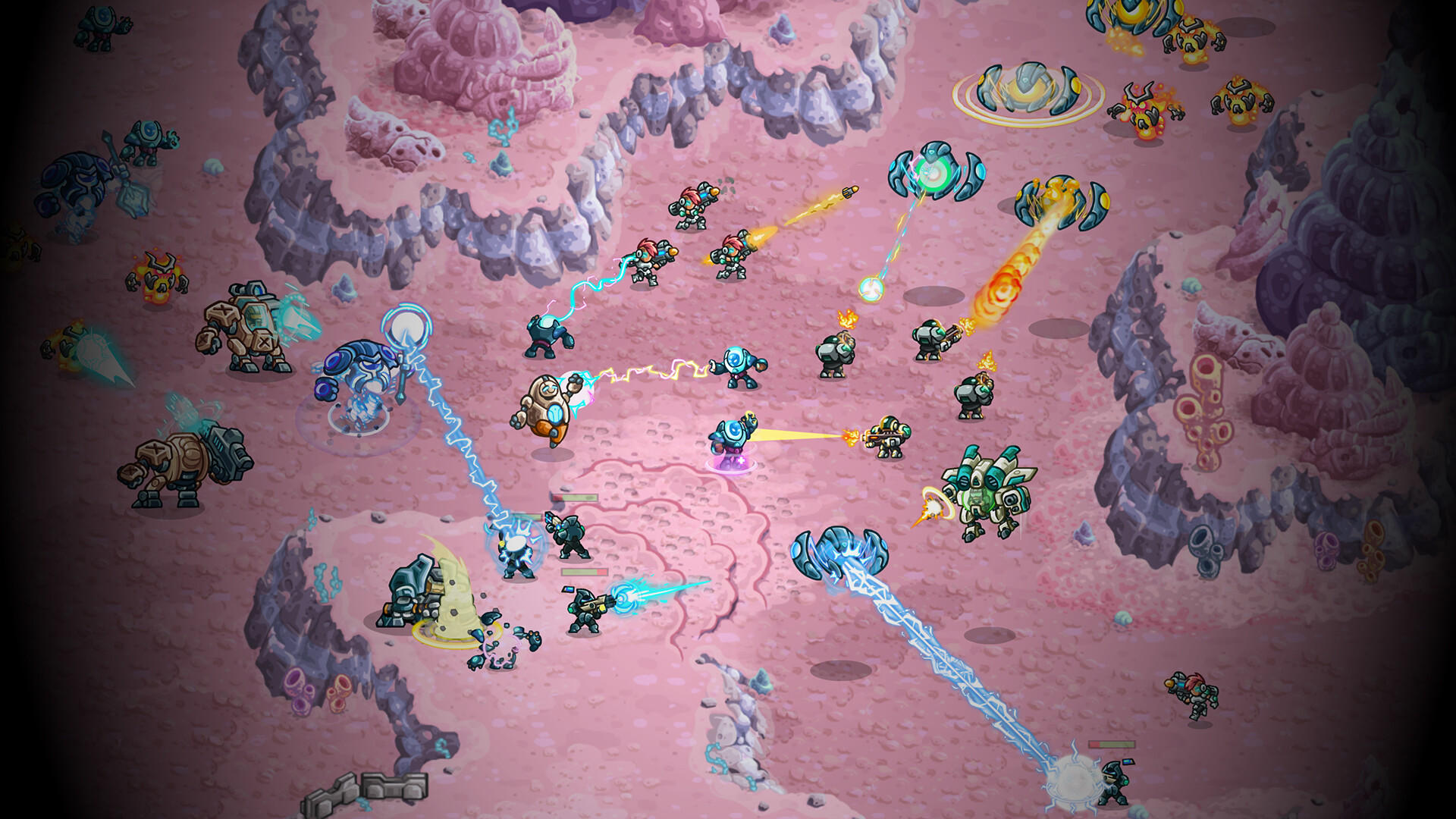 Iron Marines Invasion Game Screenshot