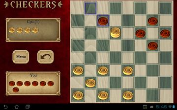 Checkers Pro Game Screenshot