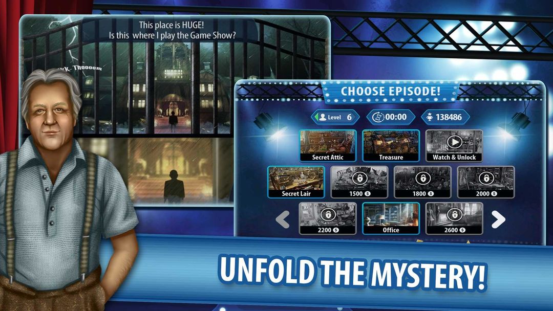 Screenshot of Hidden Object Trapped! Find the Lost Episodes FREE