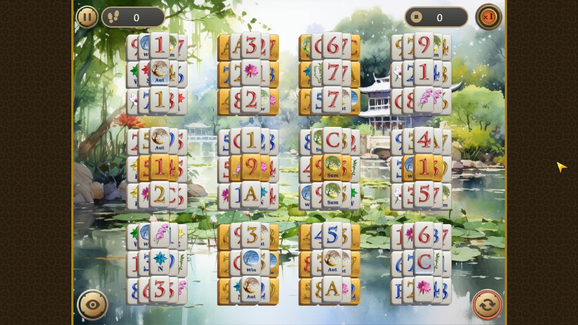 Greatest Dynasties Mahjong Game Screenshot