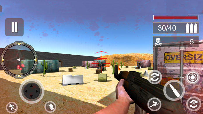 Frontier Counter Shot : 3D Kill-er Assassin Game Game Screenshot