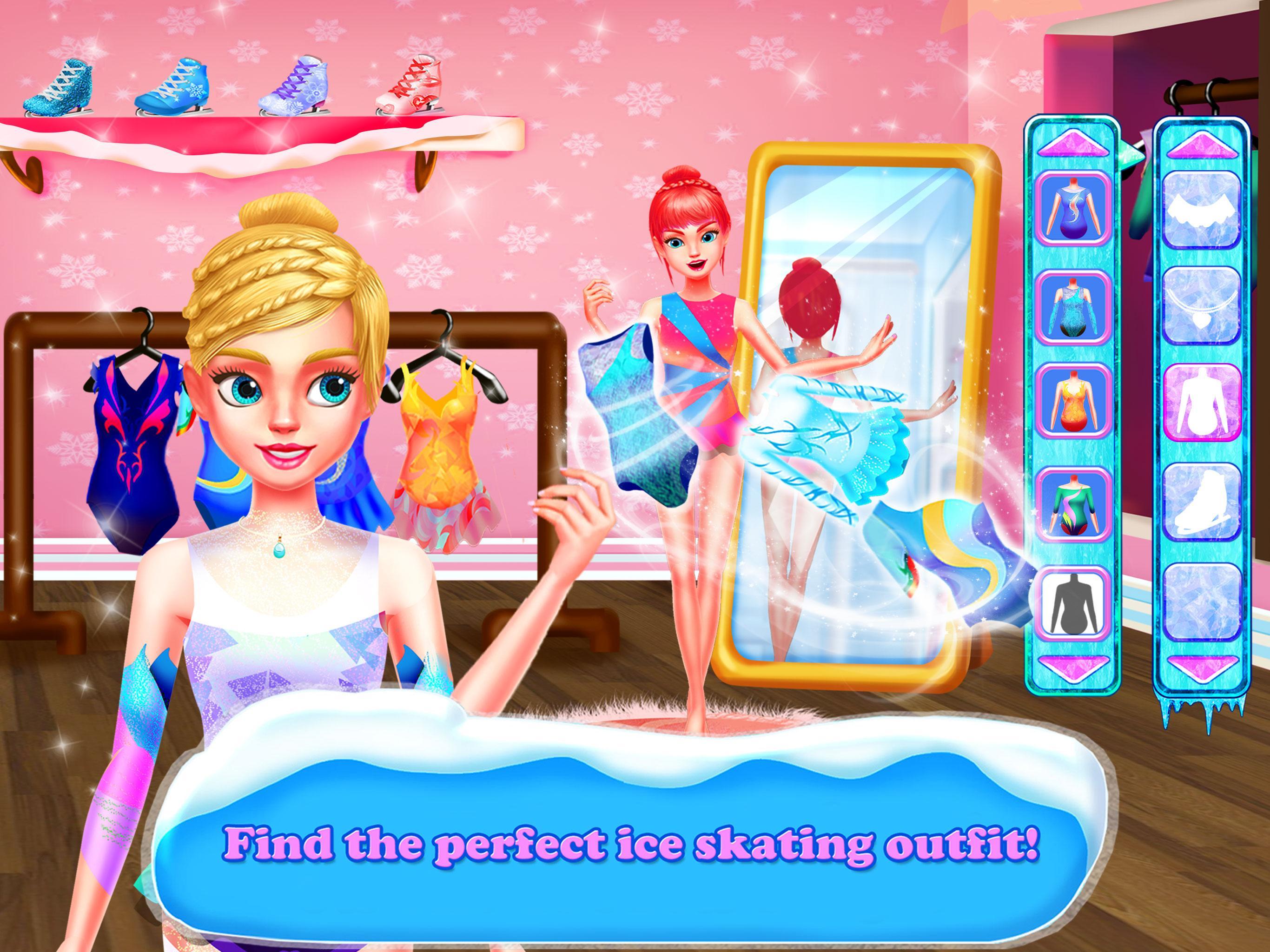 Ice Skating Ballerina: Winter  Game Screenshot