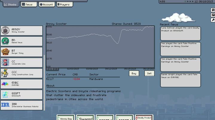 Screenshot 1 of Project Stocks 