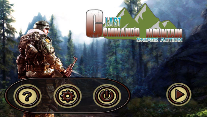 Last Commando Mountain Sniper 게임 스크린 샷