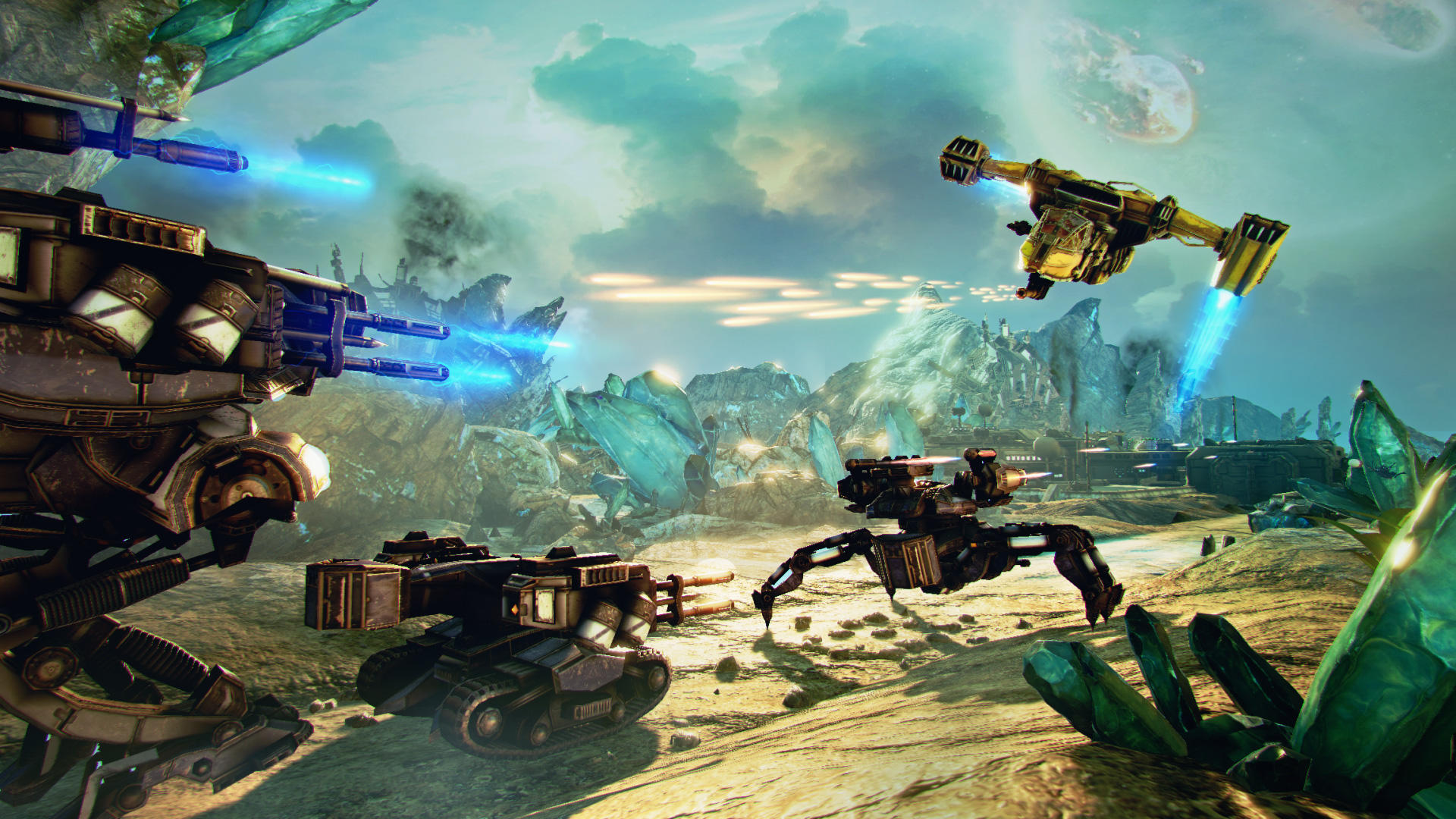 Red Siren: Robot and Mecha War Game Screenshot