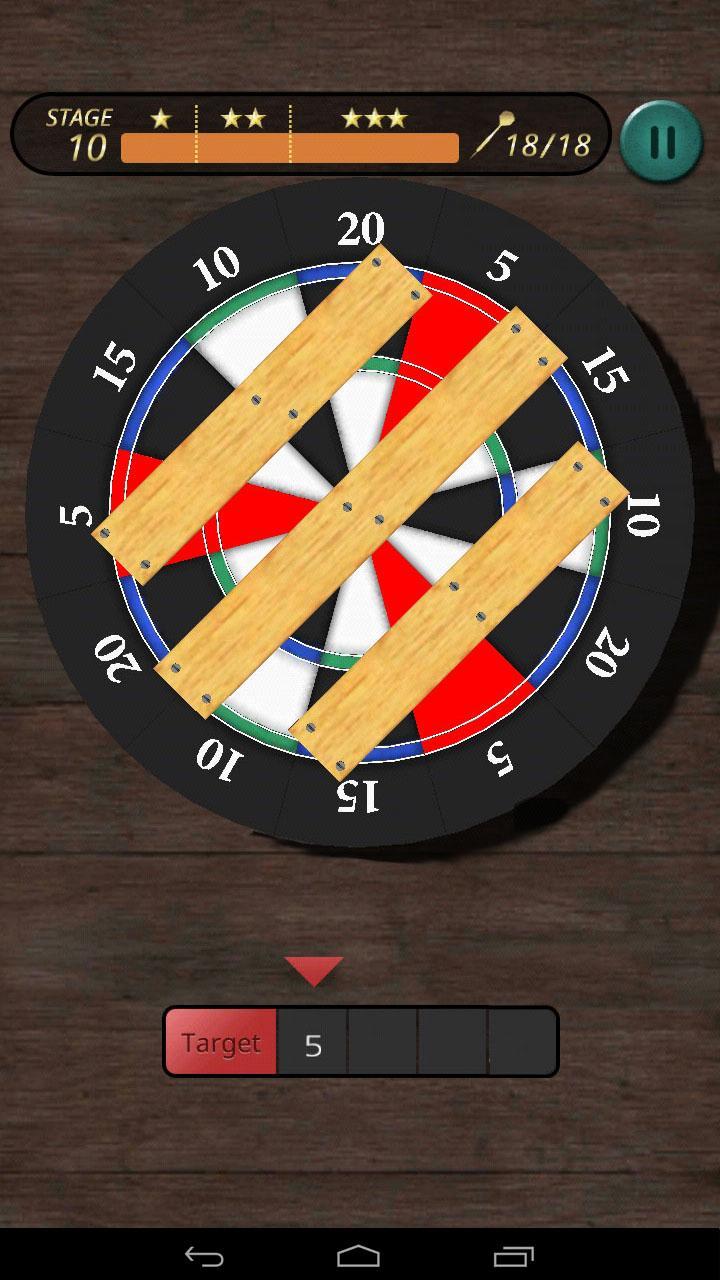 Cuplikan Layar Game Darts King