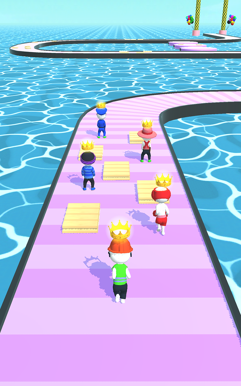 Fun Race 3D Game : Bridge Race ภาพหน้าจอเกม