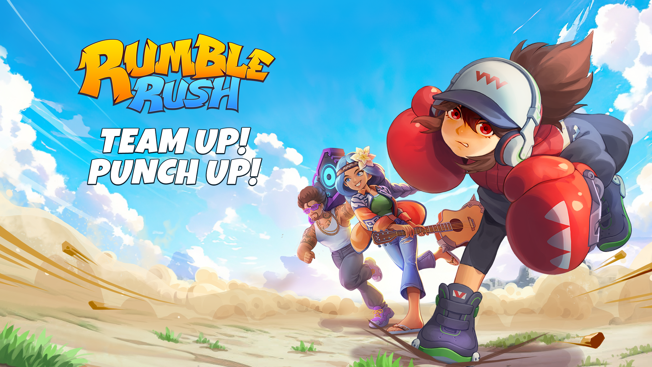 Rumble Rush ภาพหน้าจอเกม