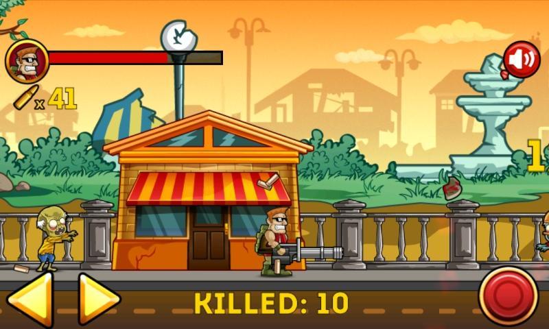 Zombie War: Life or death Game Screenshot
