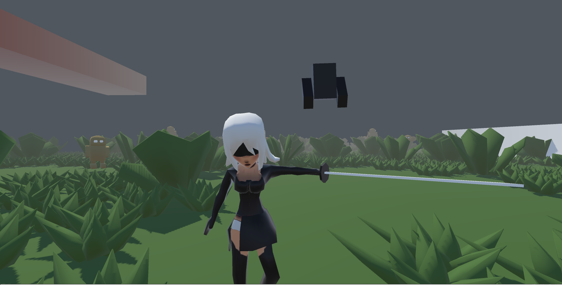 Screenshot of NIER AUTOMATA