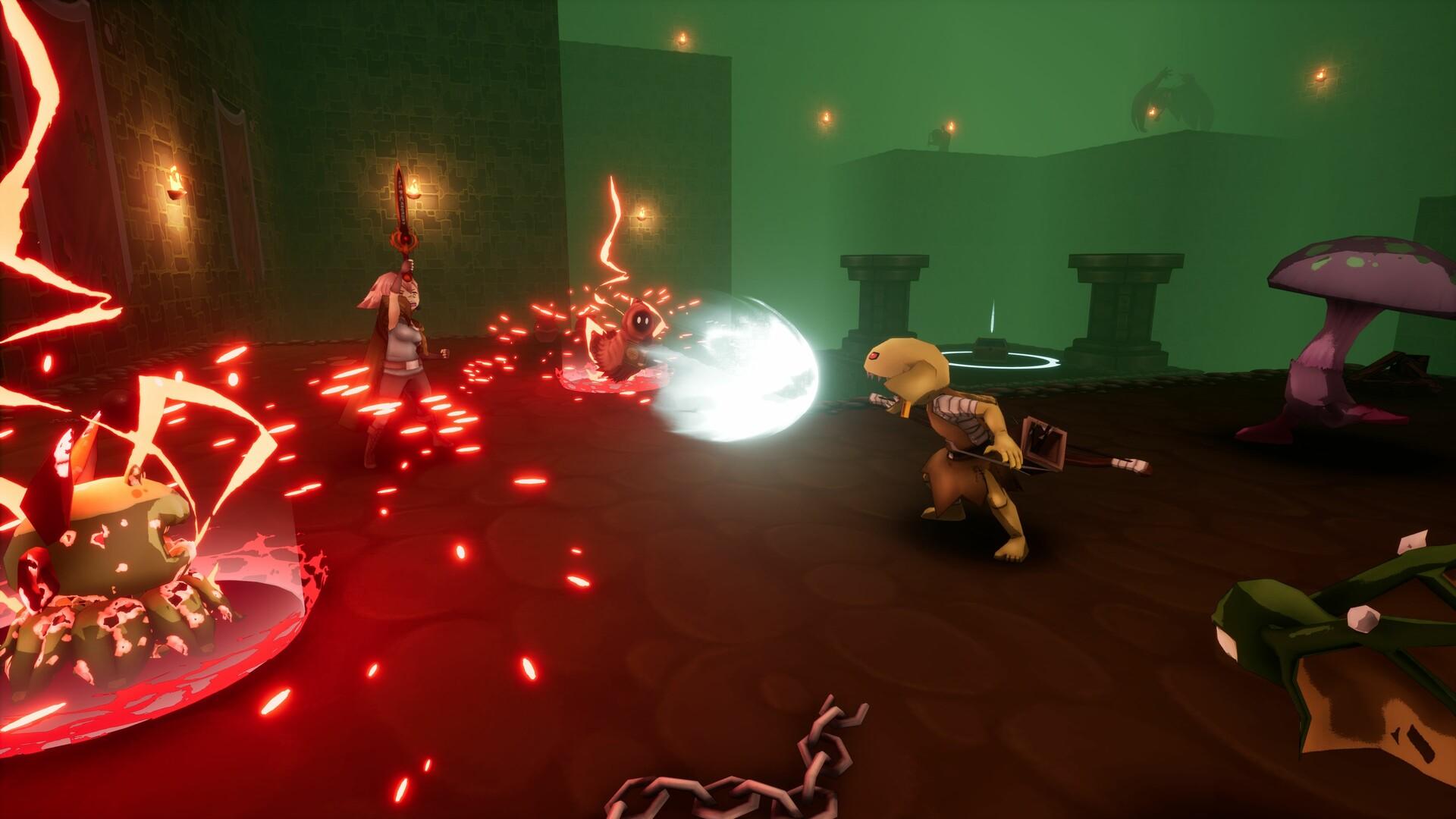 Screenshot of Sword of the Necromancer: Resurrection