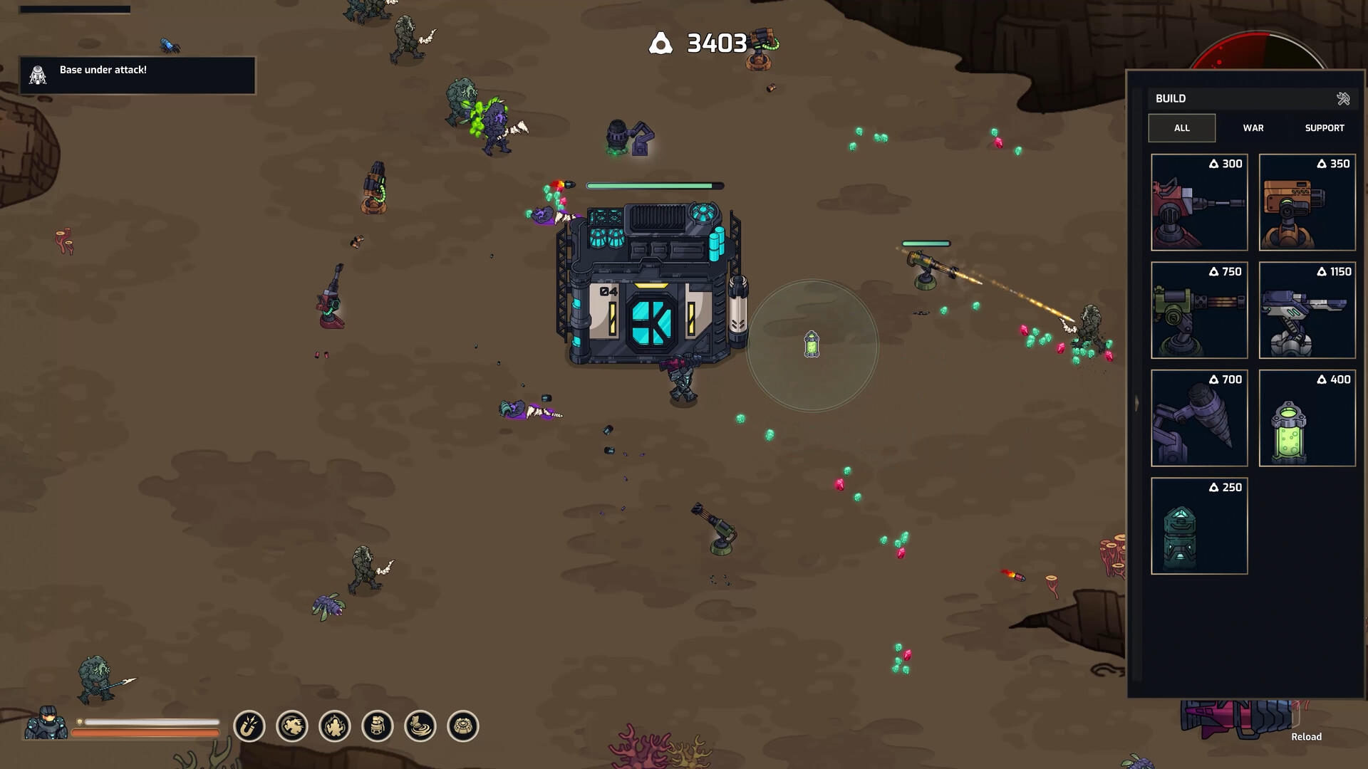 Space Bross Game Screenshot