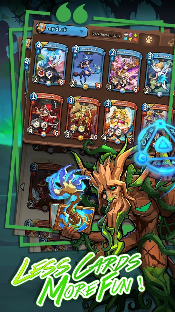 Screenshot of Card Monsters: 3 Minute Duels