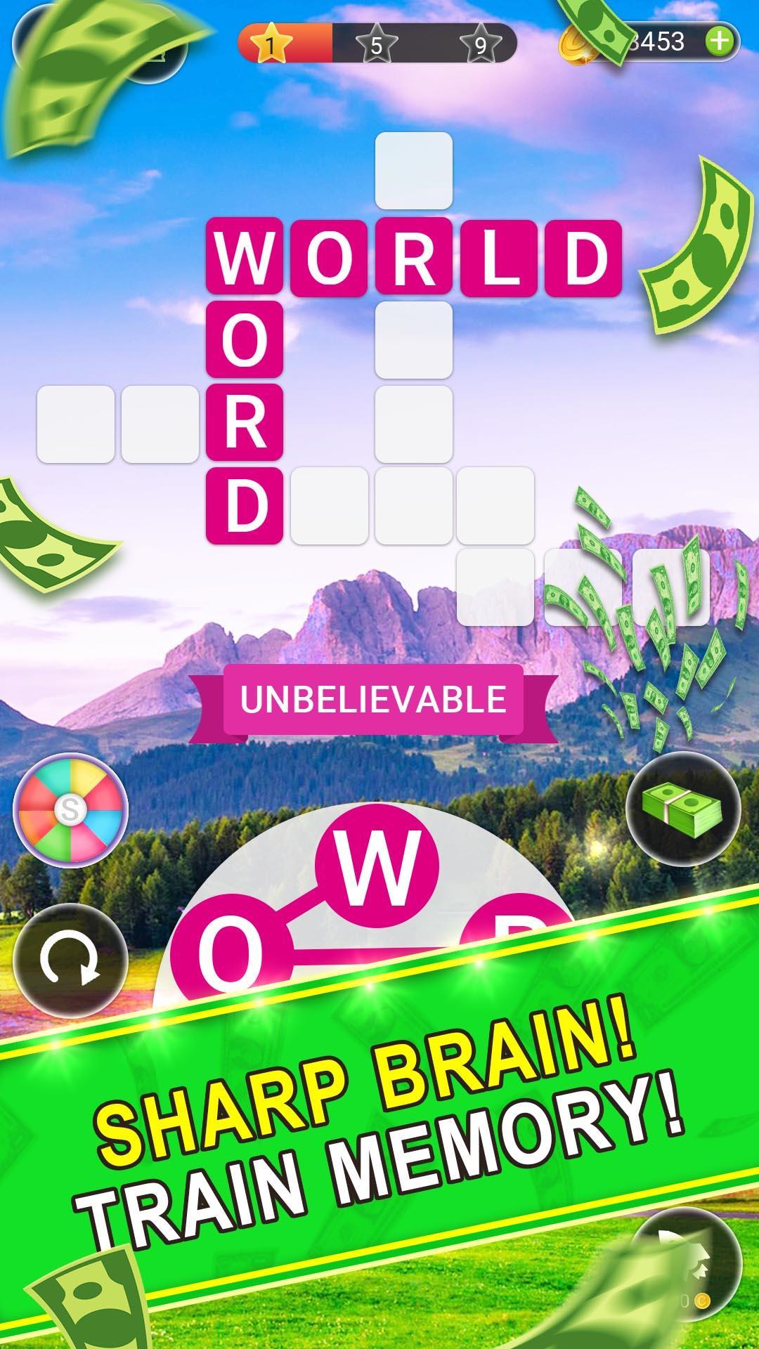 Screenshot 1 of Word Serene - permainan puzzle kata gratis 1.7.6