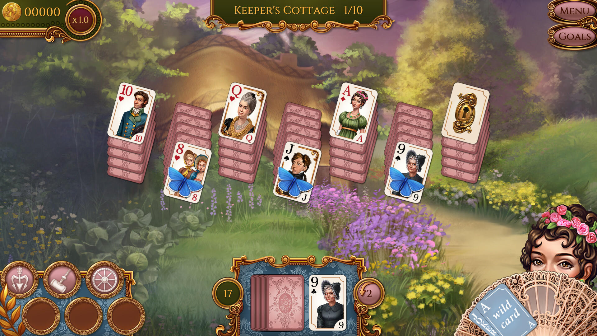 Screenshot of Regency Solitaire II