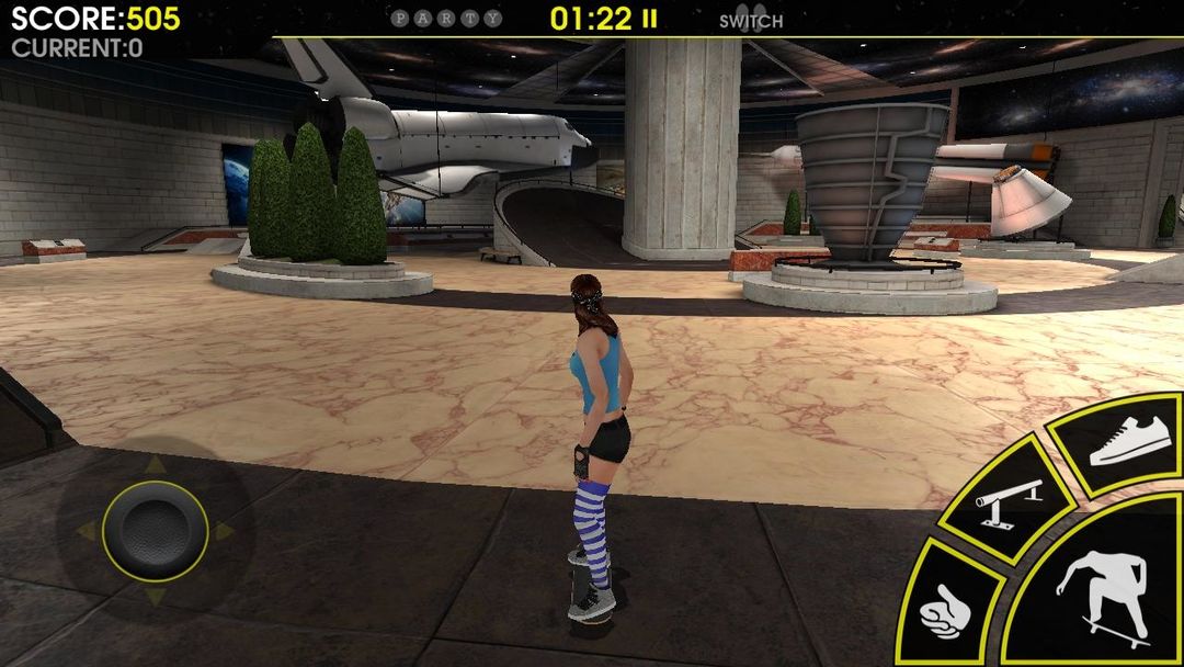 Screenshot of Skateboard Party 3