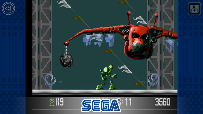 VectorMan Classic 게임 스크린샷