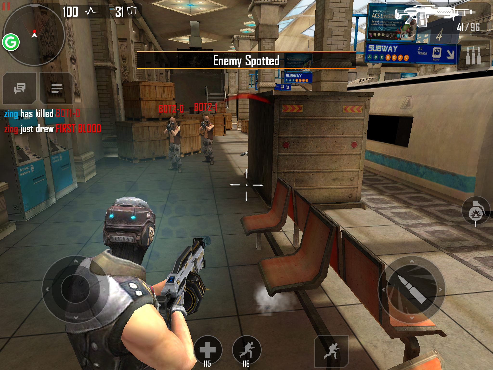 Captain Strike: Reloaded ゲームのスクリーンショット