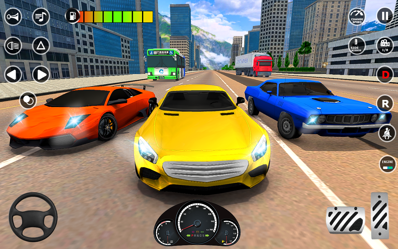 Traffic Driving-Racing Master Game Screenshot