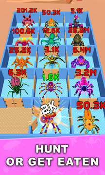 Monster Insect Attack Puzzle Game Screenshot