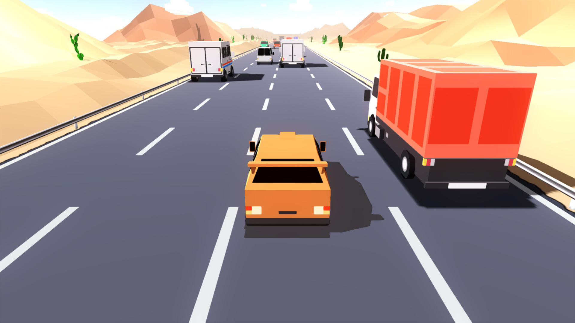 Mini Traffic Racer Game Screenshot