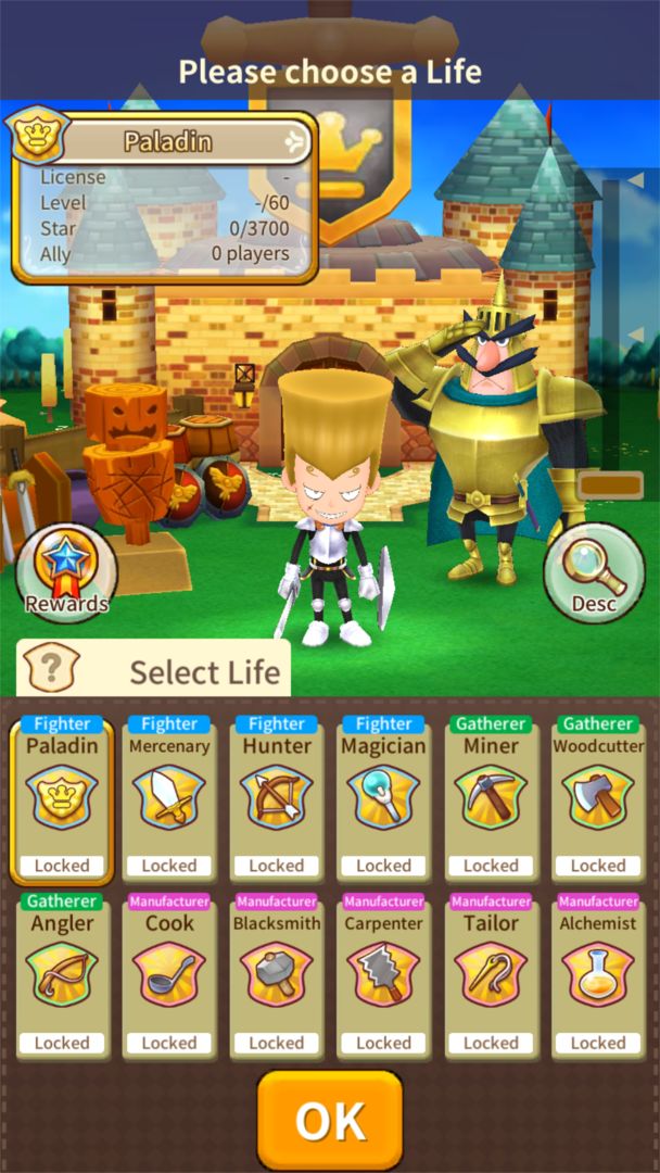 Fantasy Life Online ภาพหน้าจอเกม