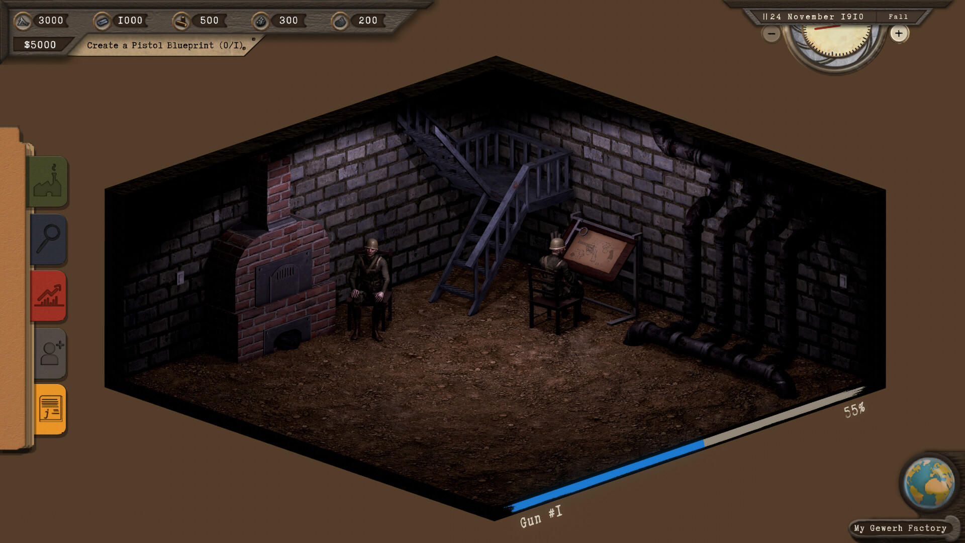 Firearms Factory Game Screenshot
