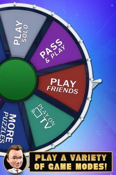 Wheel of Fortune ゲームのスクリーンショット