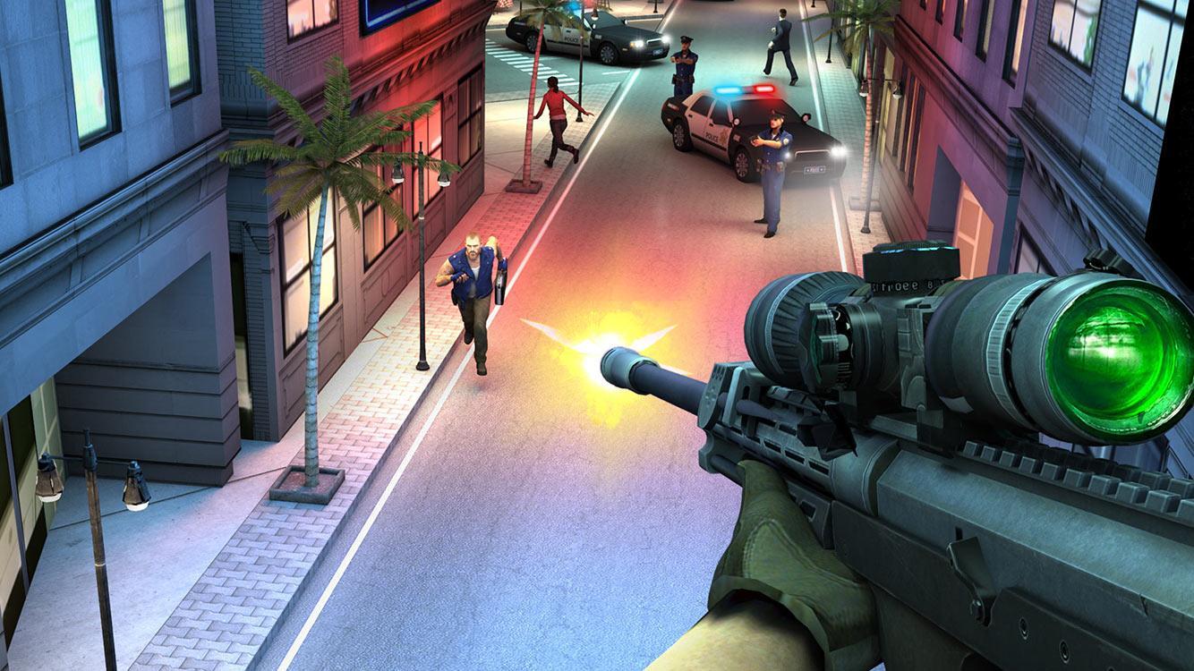 Grand Miami Sniper Gang 3D Game Screenshot