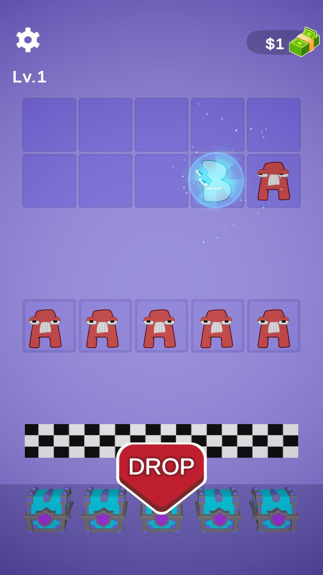 Alphabet Miner Game Screenshot