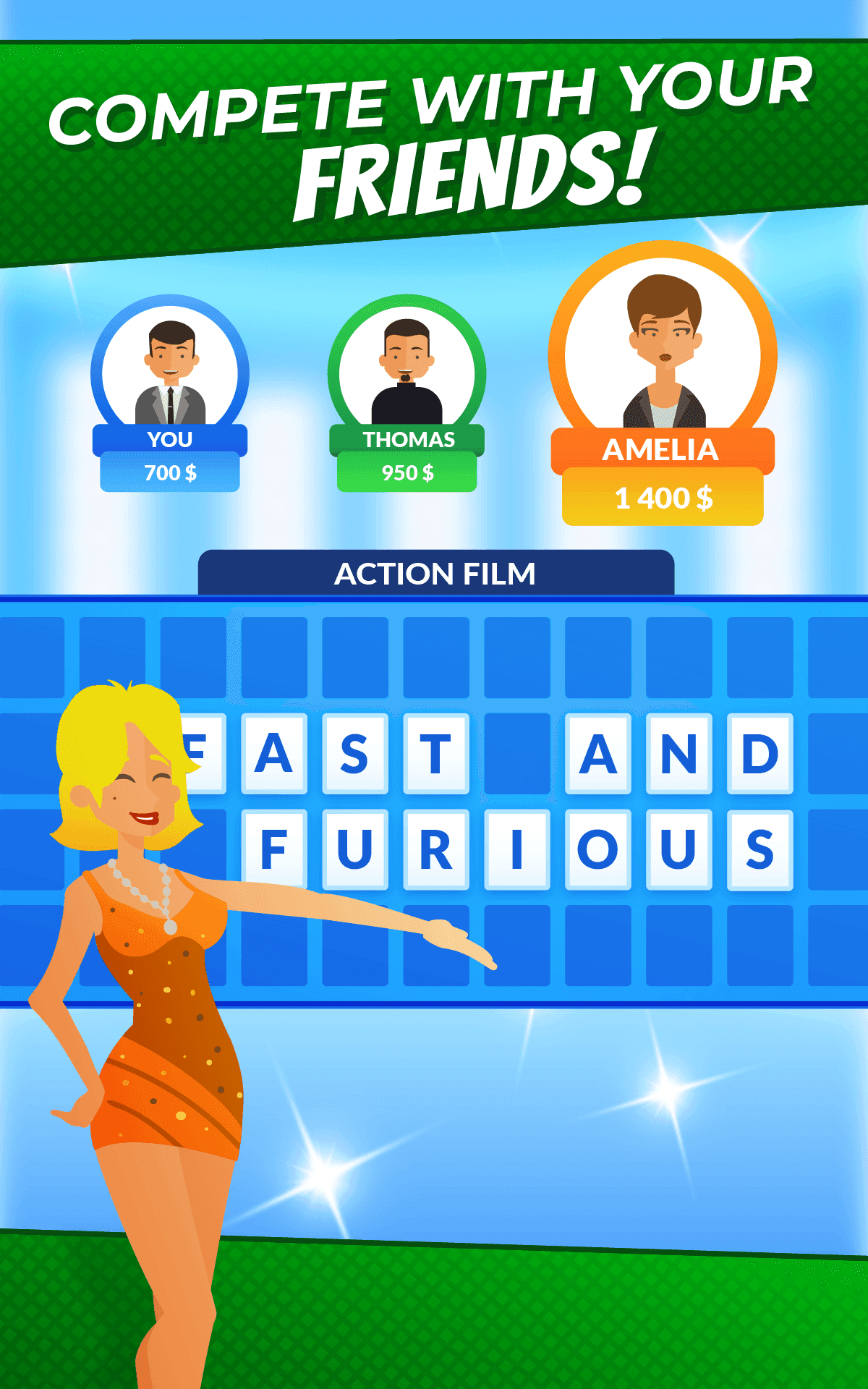 Spin of Fortune - Quiz 게임 스크린샷