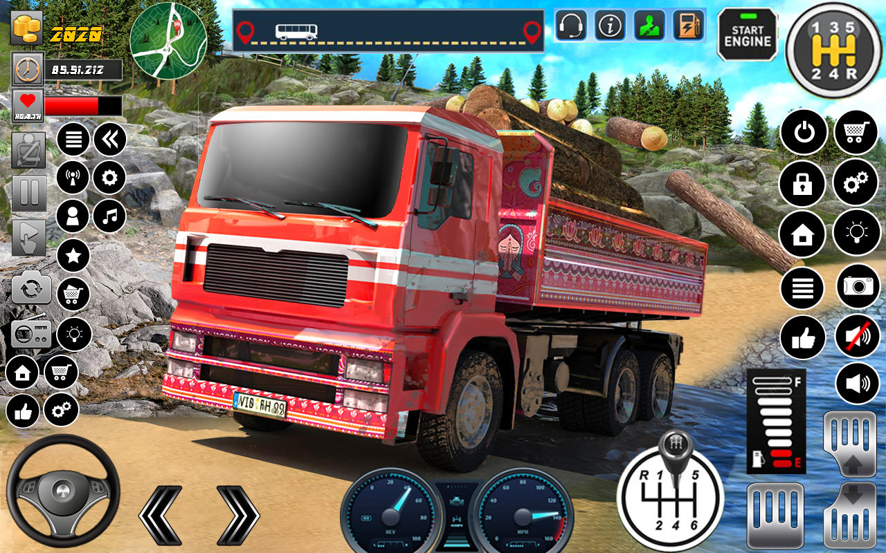 Indian Cargo Truck Games Sim Game Screenshot