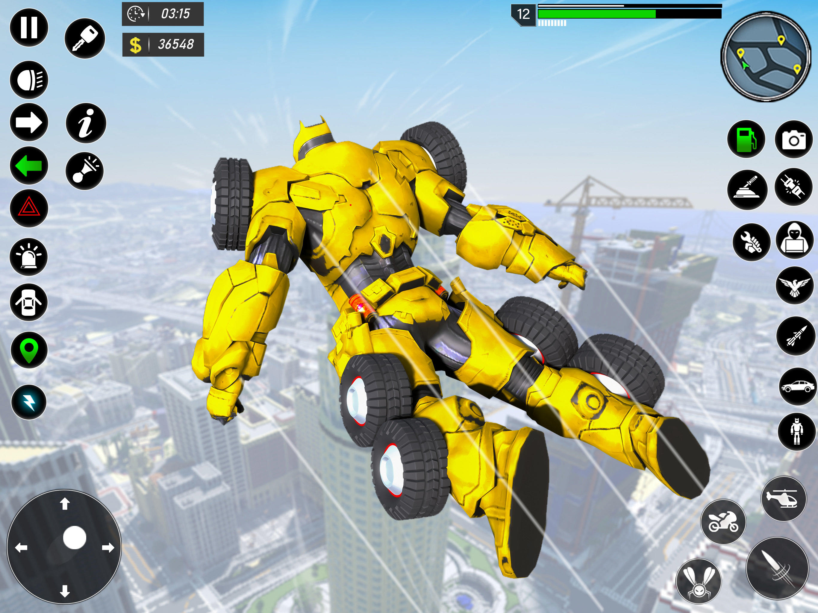 Flying Robot Car Transform android iOS apk download for free-TapTap