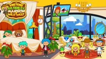 My Pretend Family Mansion Game Screenshot