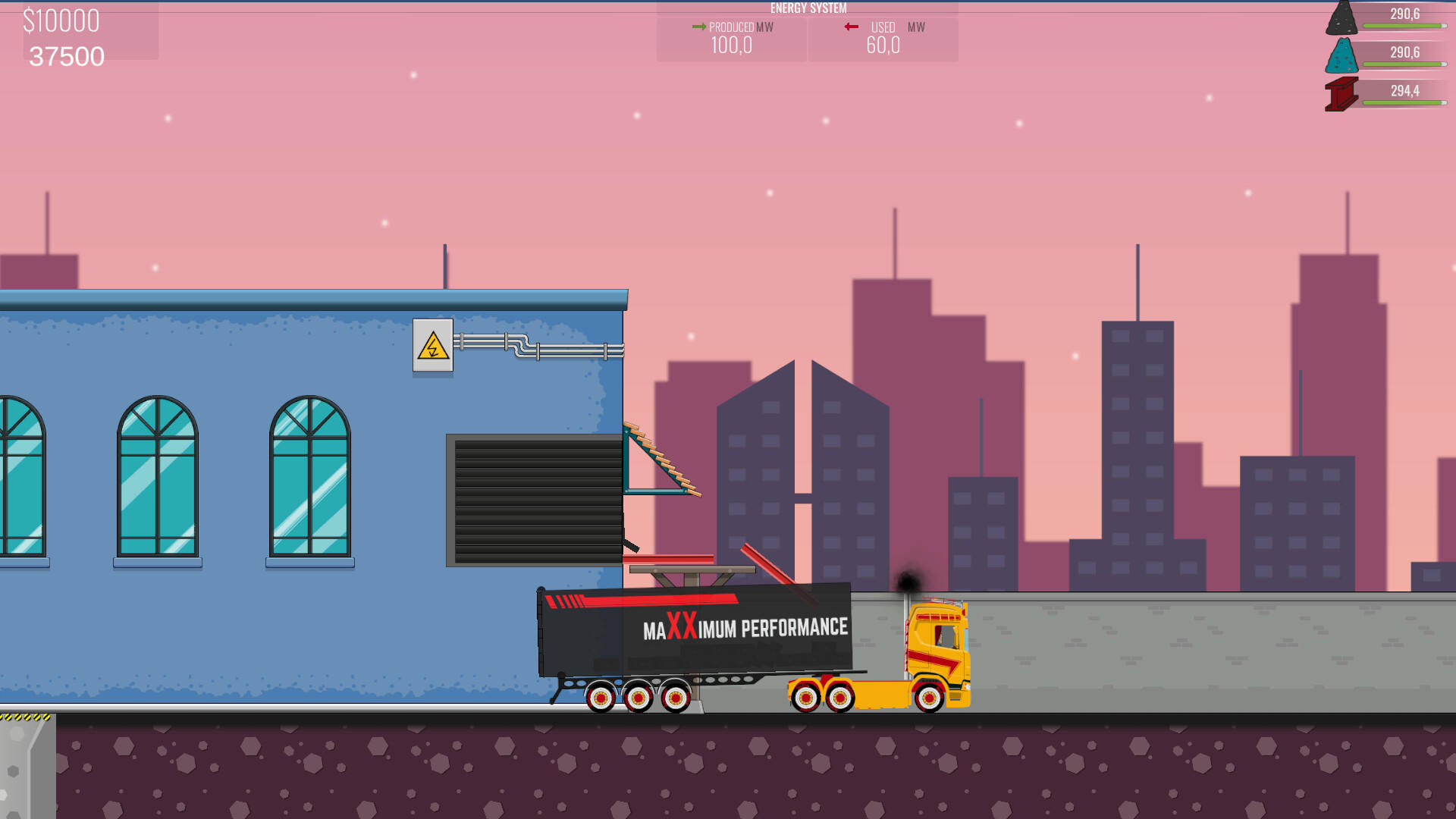 Trucker Joe 2 게임 스크린 샷