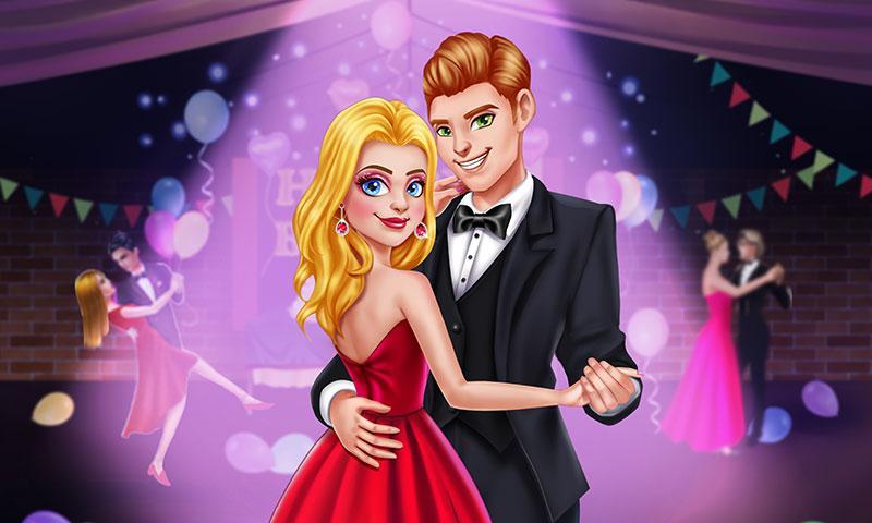 High School Cheerleader Love ゲームのスクリーンショット