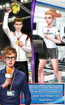 Sports Star Love Story in Rio Game Screenshot