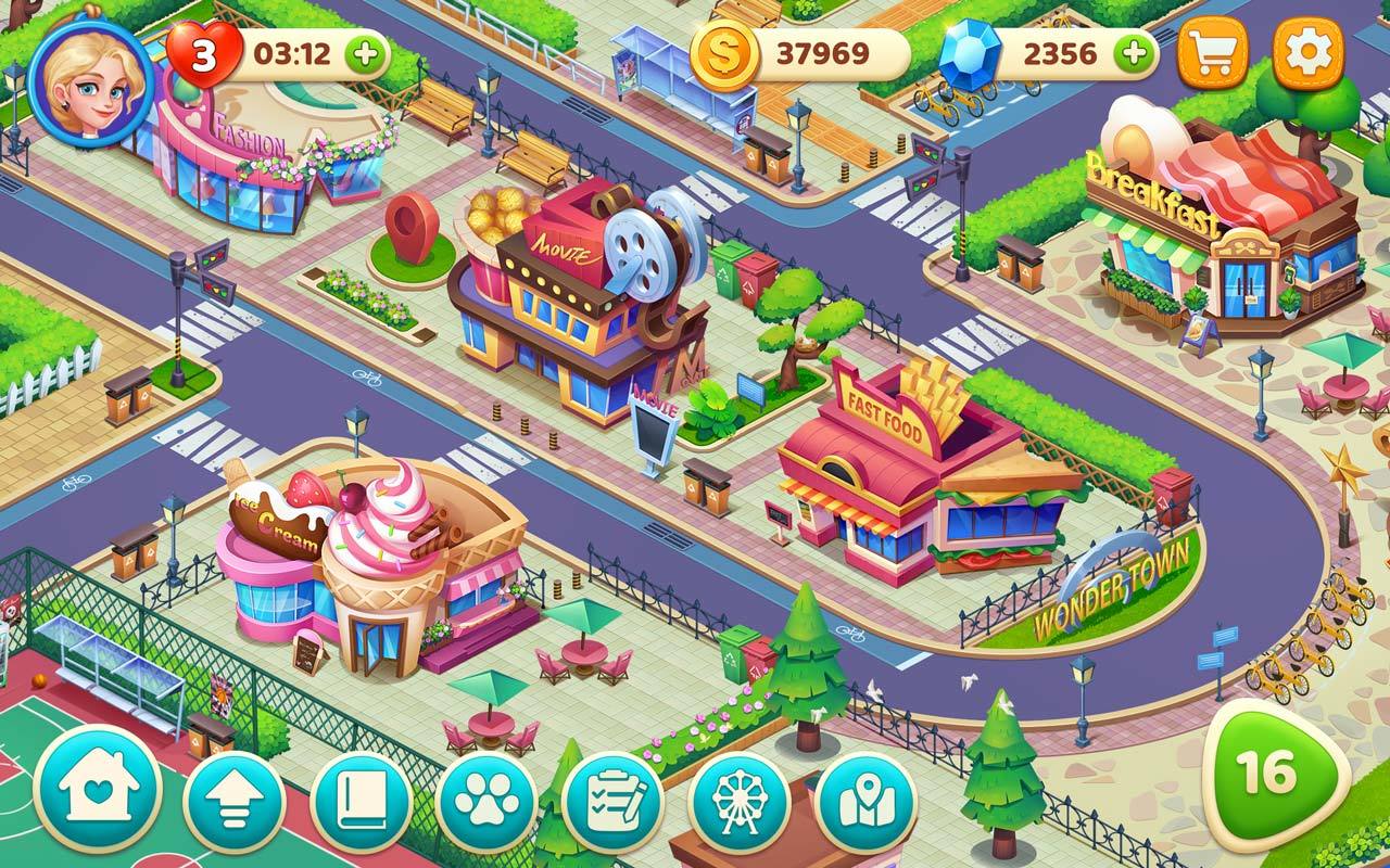 Screenshot of Cooking Wonder: Cooking Games