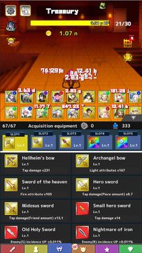 TapOfLegend -Cricker&RPG- Game Screenshot