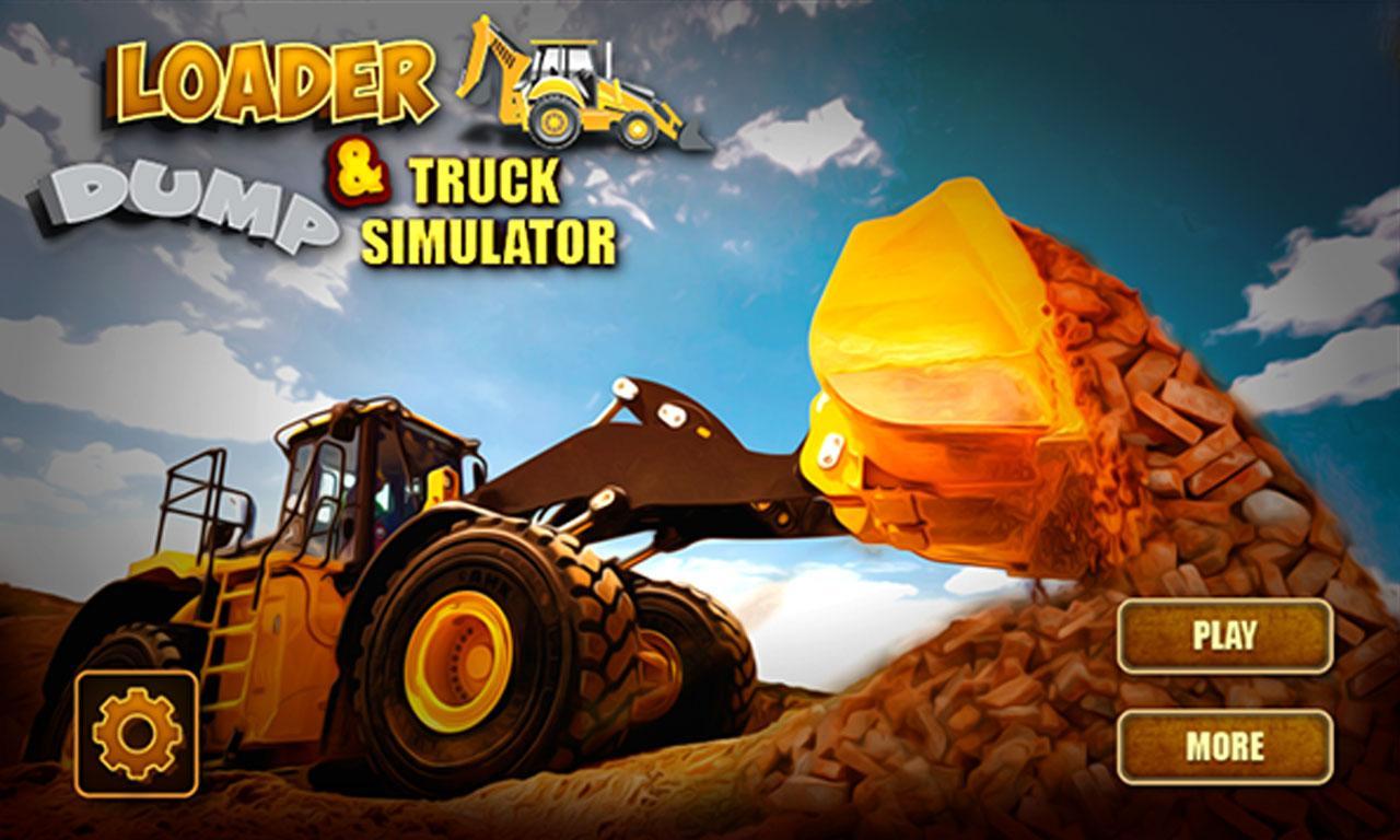 Screenshot 1 of Loader & Dump Truck Simulator 1.1