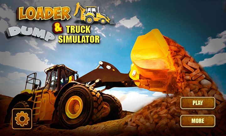 Screenshot 1 of Loader & Dump Truck Simulator 1.1