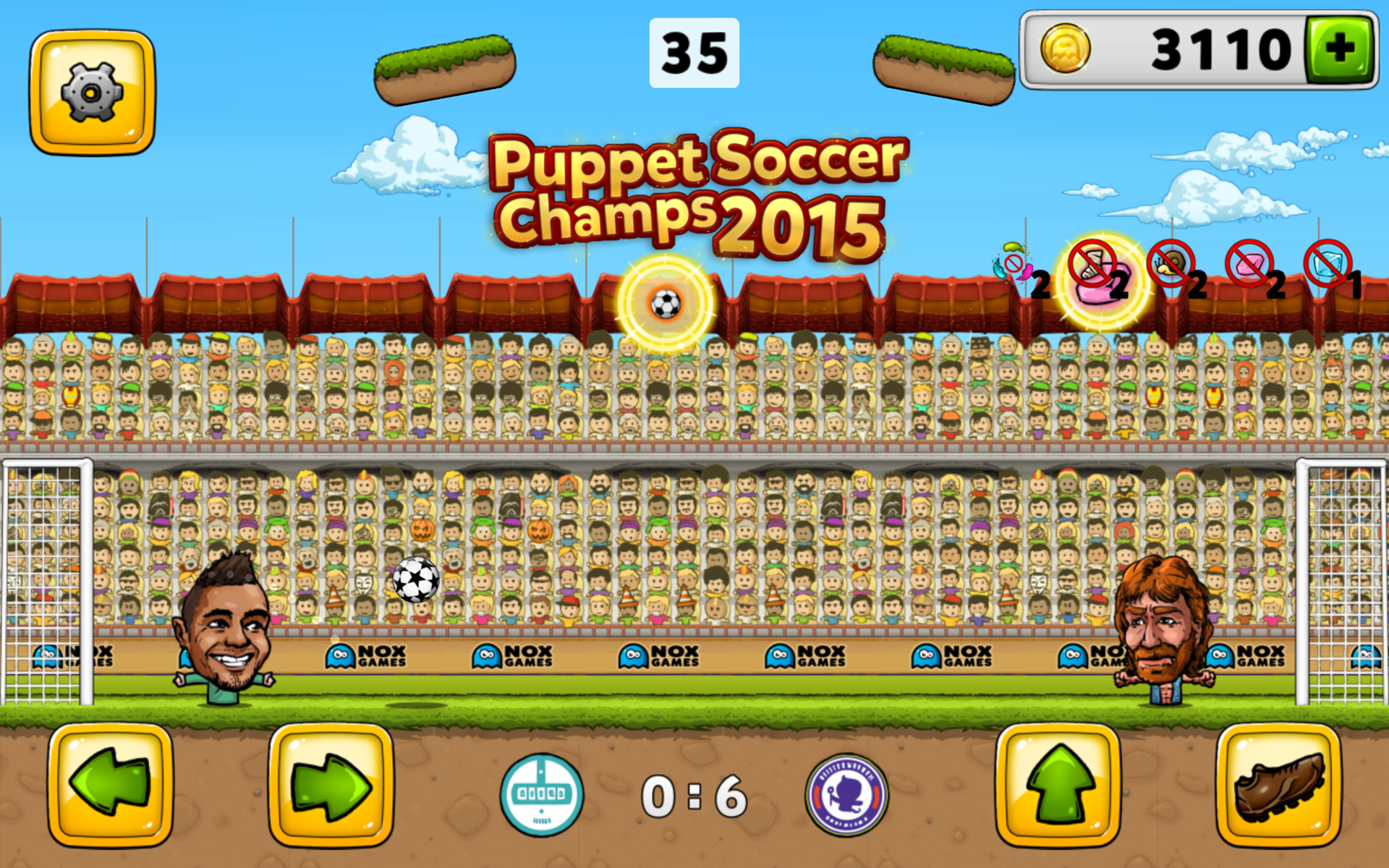 Puppet Soccer Football 2015 Game Screenshot
