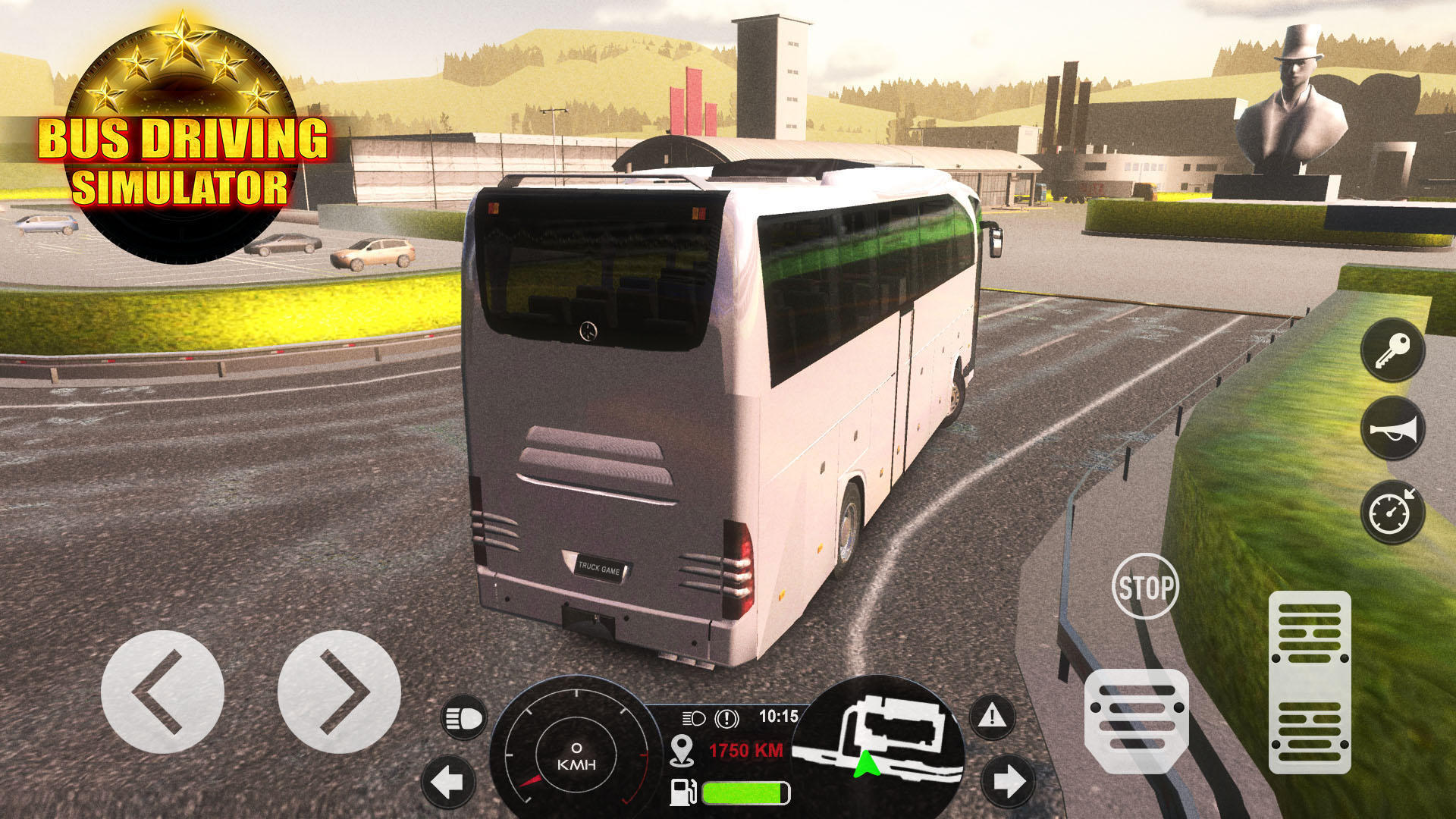 Bus Driving Simulator ภาพหน้าจอเกม