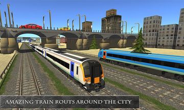 Train Simulator Railways Drive Game Screenshot