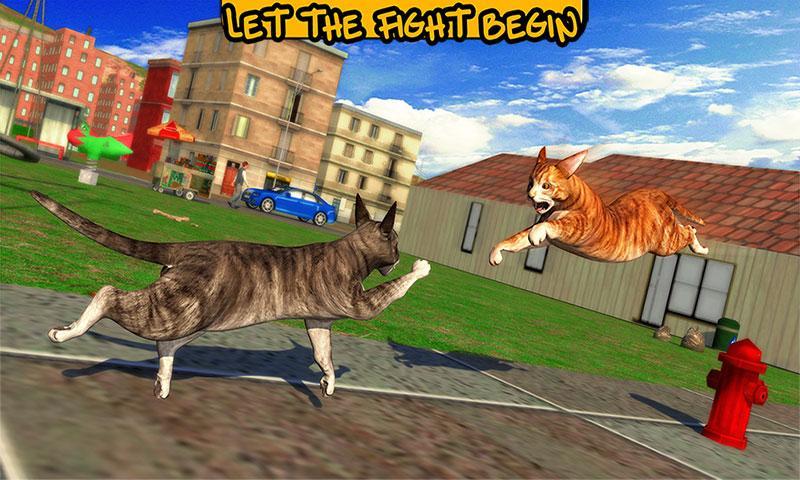 Скриншот игры Street Cat Sim 2016