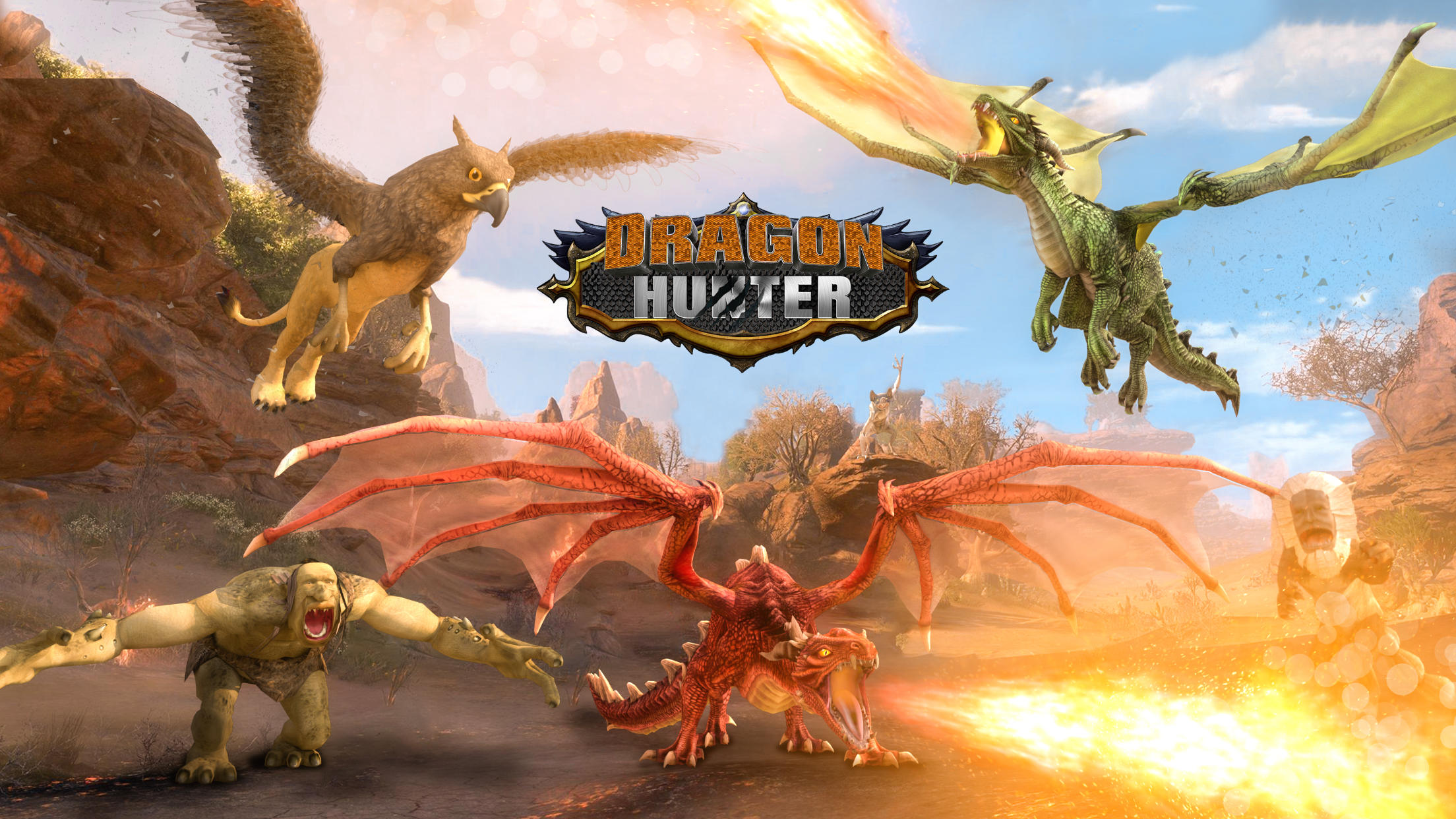 Dragon Hunter - Monster World Game Screenshot